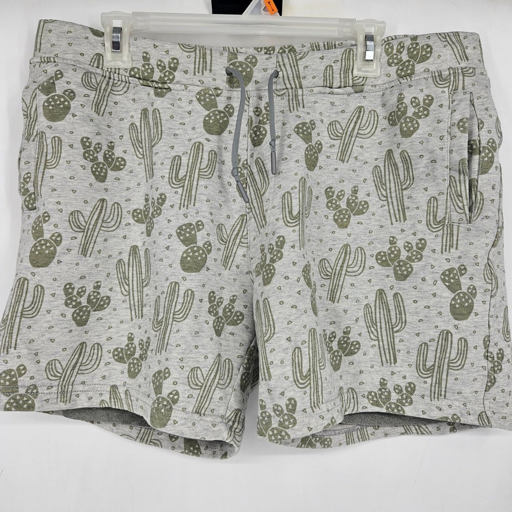 Chubbies Shorts Mens Extra Large Lounge Wear Sweats Chino Outdoors Gray Cactus